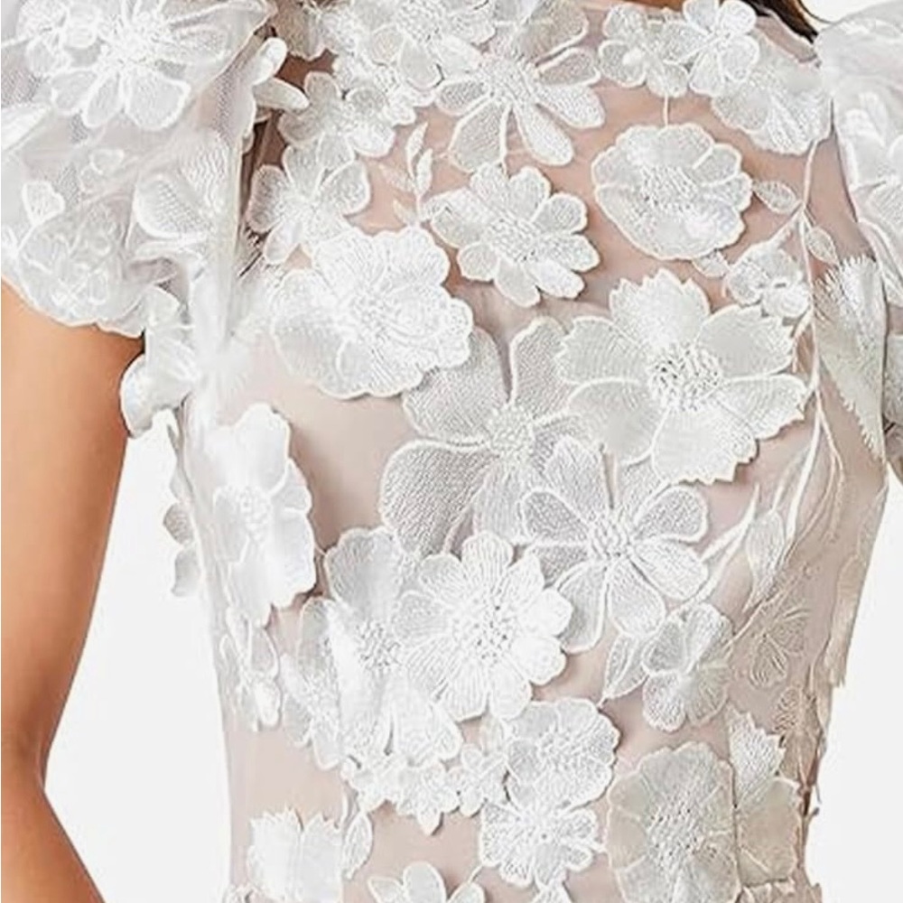3D Floral Embroidered Dress - Picture 3 of 7